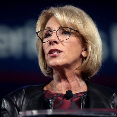 Education Secretary Betsy DeVos Gets It
