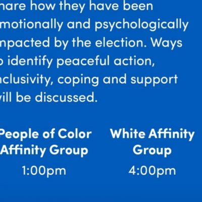 University at Buffalo Hosts Segregated Election Day “Listening Sessions”