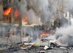 <h1>9/11 <b>NEVER FORGET</b></h1> This year marks the 20<sup>th</sup> anniversary of the horrific attacks by Islamists that took the lives of 2,977 people at the World Trade Center, the Pentagon, and on United Flight 93.<br/><br/>  For more than 18 years, Young America’s Foundation has worked with students across the country to make sure those murdered are properly remembered through the 9/11: Never Forget Project.<br/><br/> Click on the image to view the memorials across America’s campuses.