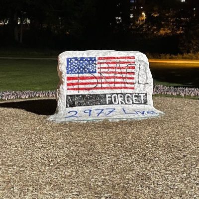 9/11 Memorial Vandalized at Michigan State