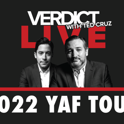 Verdict with Ted Cruz to Kick Off 2022 YAF Tour with Live Show at Yale University