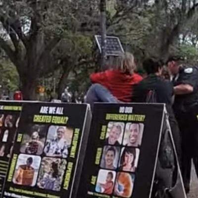 Leftist Students Face Felony Charges, Expulsion After Allegedly Assaulting UF Police Officer During Abortion Rally